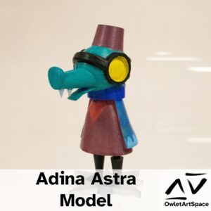 Adina Astra Model. 30Aug21. Tico, Teres, Xaler.